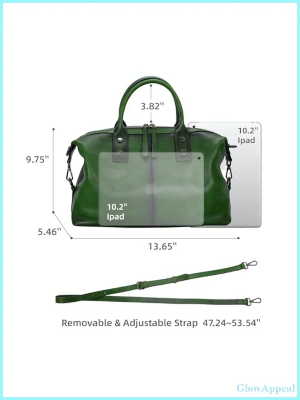 Genuine Leather Satchel Handbag Women's Shoulder Bag Tote Purse